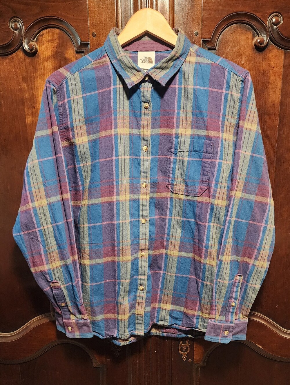 THE NORTH FACE -  Tartan Flannel Button Up Longsleeve Shirt